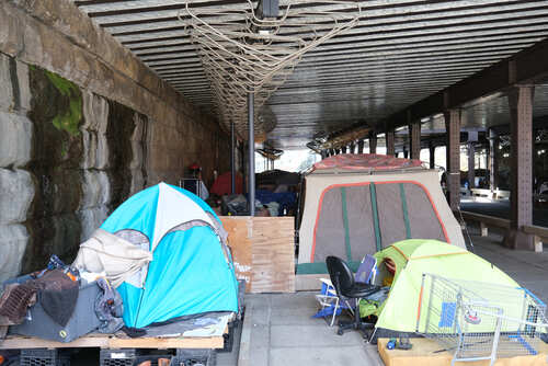 tent city