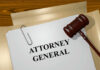 Epstein Cover-Up? Bondi Accusations Rock GOP Documents labeled Attorney General with a gavel.