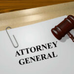 Documents labeled Attorney General with a gavel.