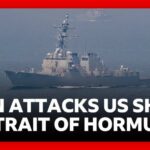 Iran and US exchange fire in strait of Hormuz - Iran accuses US of violating ceasefire | BBC News