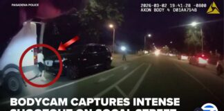 Bodycam video shows intense SoCal shootout that killed suspect, seriously wounded police officer