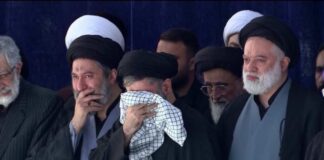 Khamenei sons mourn at father's funeral in Tehran | AFP